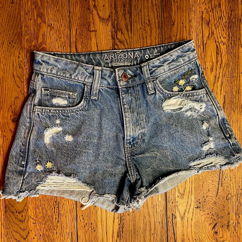 [Arizona Jean Co.] Cute blue denim jean shorts